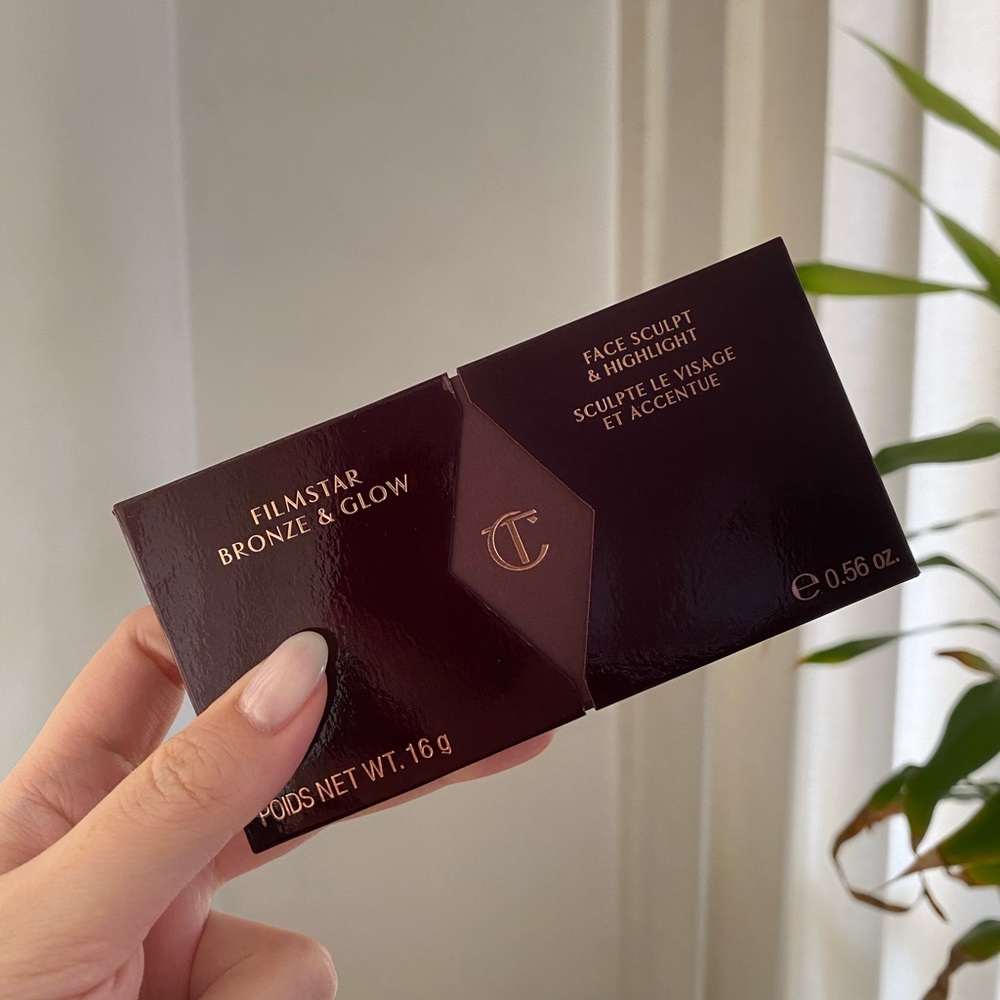 NIB Charlotte Tilbury Filmstar Bronze & Glow - Light To Medium - Contour Palette